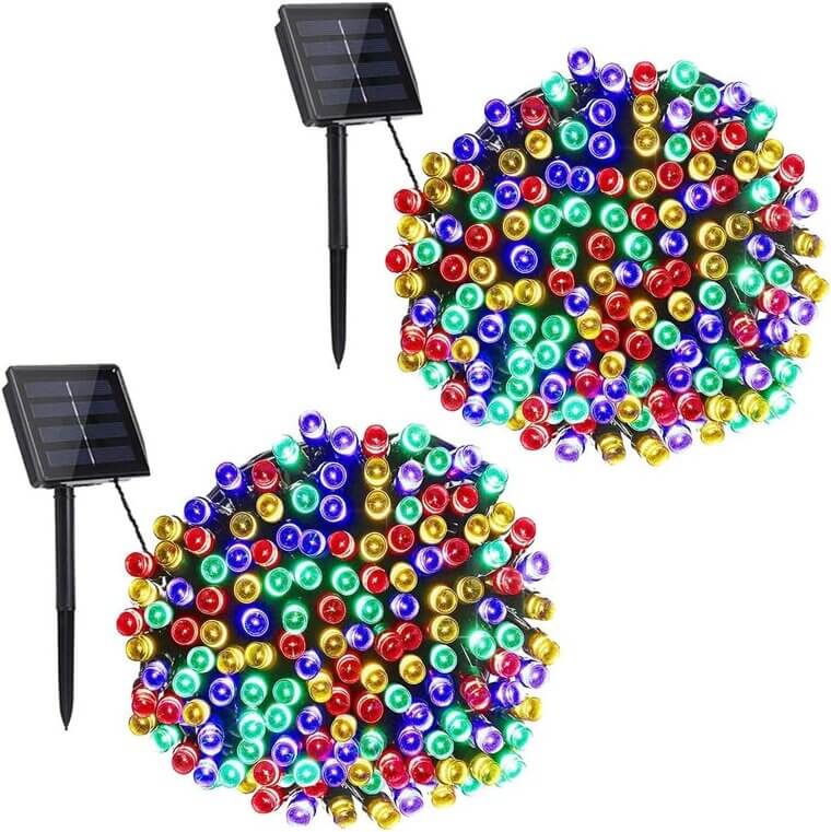 Toodour Solar Christmas Lights - Brighten Your Holidays with Multicolor Magic! - Don’t Miss the 38% Discount!
