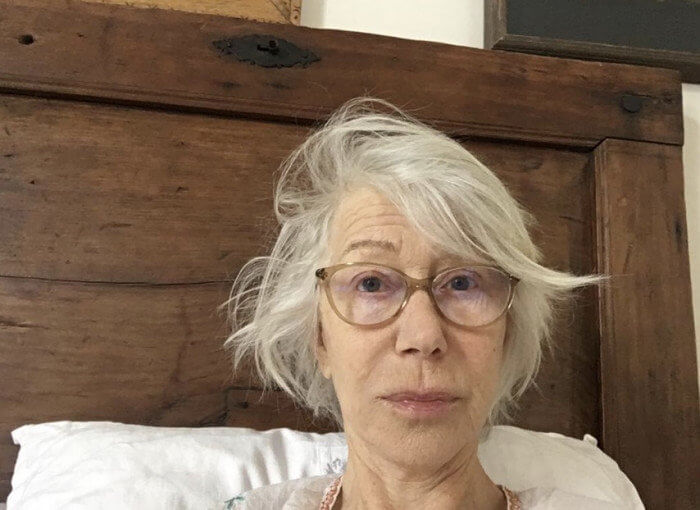 Helen Mirren Posts First Thing In The Morning