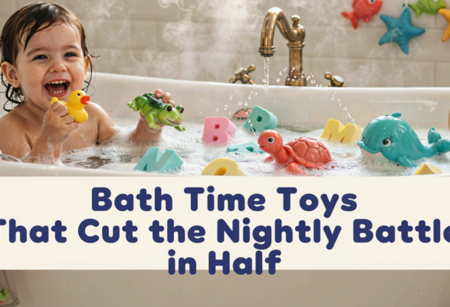 Bath Time Toys That Cut the Nightly Battle in Half