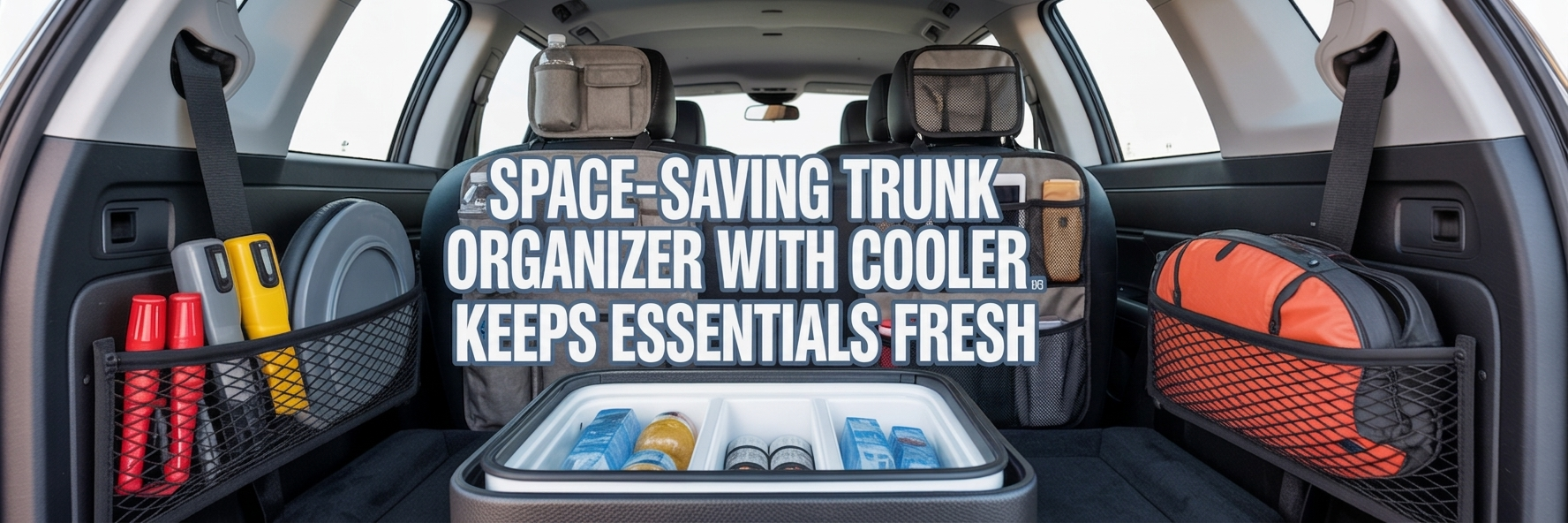 One Trunk Organizer With a Built-In Cooler