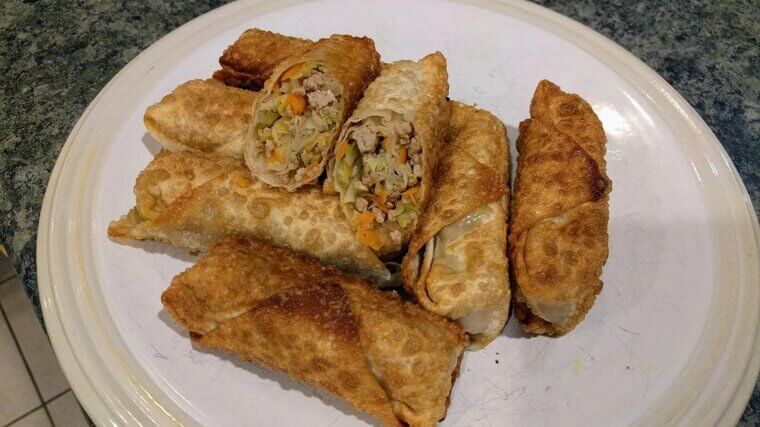 Turkey Egg Rolls