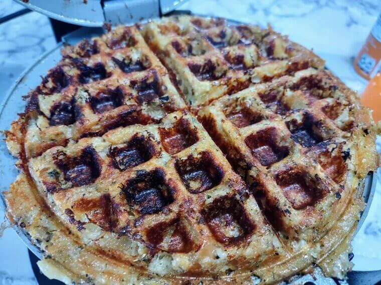 Stuffed Turkey Waffles