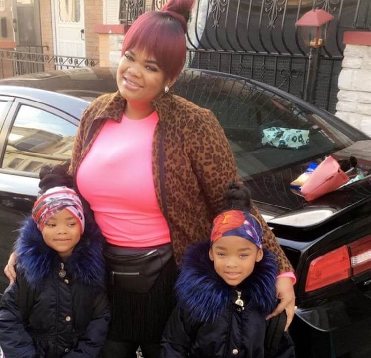 Mama Looking Over Daughters