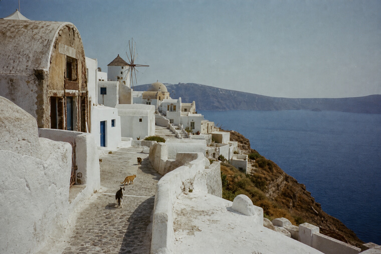 Santorini's Caldera Before Instagram Found It