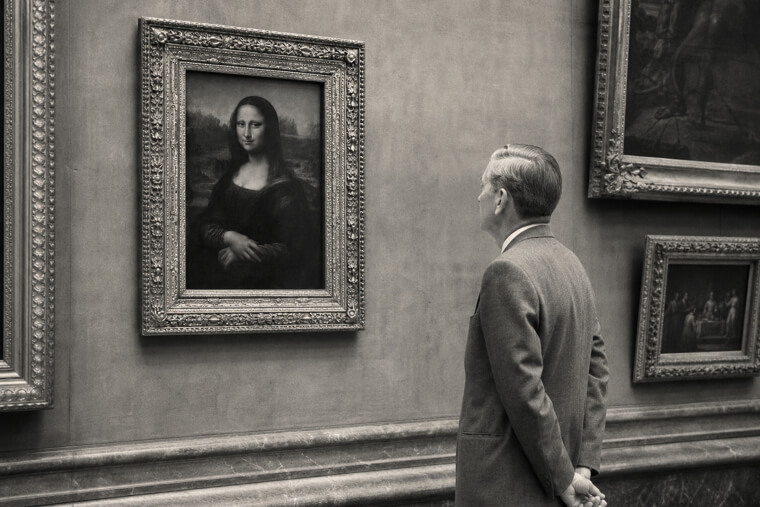 The Mona Lisa Had No Bulletproof Glass
