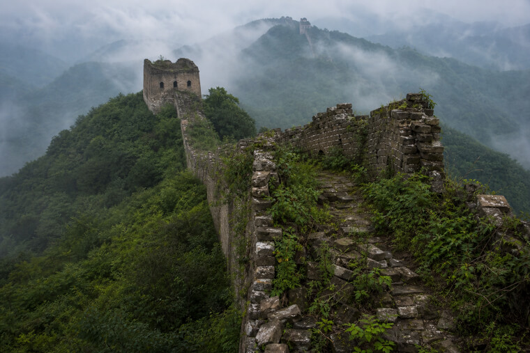 The Great Wall's Wild, Unrestored Sections