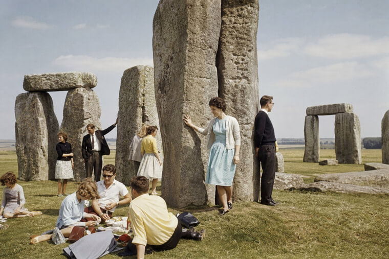 Stonehenge When You Could Touch the Stones
