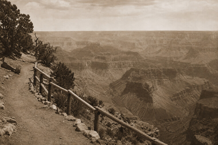 The Grand Canyon's South Rim, Wonderfully Desolate