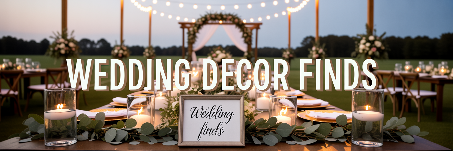 Wedding Decor Finds That Look Expensive but Fit a Real Couple's Budget