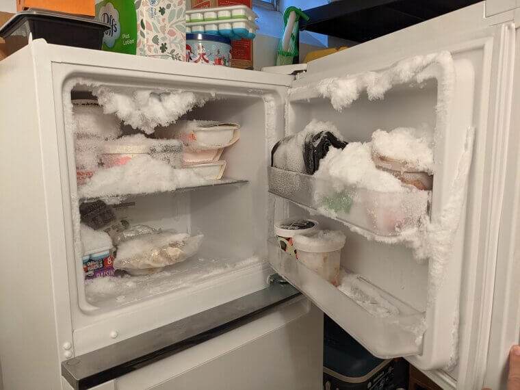 Defrost Freezer Regularly
