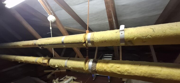 Insulated Water Pipes
