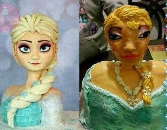 Elsa from “Frozen”