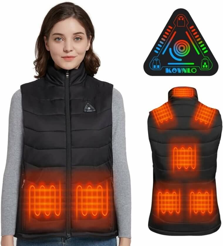 Stay Warm With KOVNLO Heated Vest - Ultimate Comfort & Style - Now 29% Off!