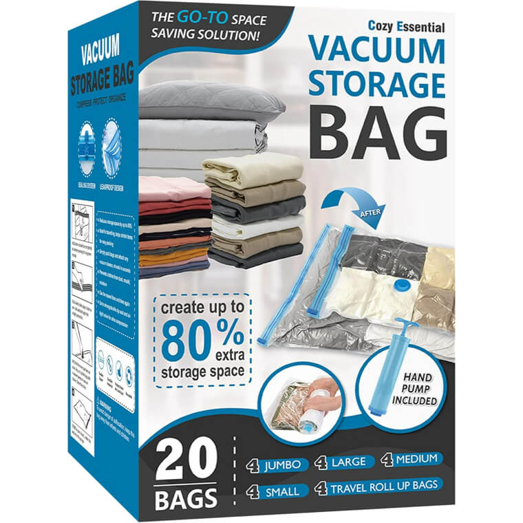 Maximize Your Space With Vacuum Storage Bags for Comforters & Clothes - Now 17% Off!