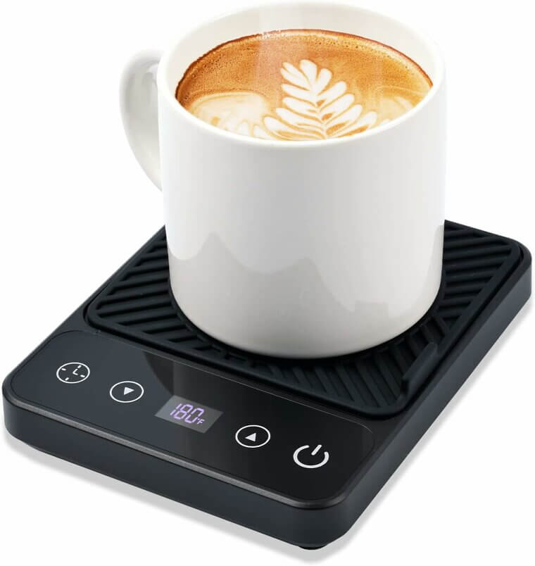 Efficient Coffee Warmer for Desk - Perfect Gift for Coffee Lovers - Enjoy 17% Off!