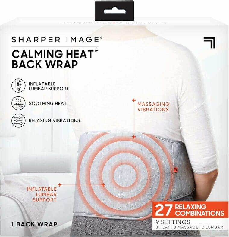Experience Ultimate Comfort With Calming Heat Wrap - Soothing Heat & Massage