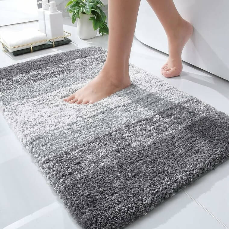 Luxurious Bathroom Rugs - Soft, Absorbent & Non-Slip! - Don’t Miss the 33% Discount!