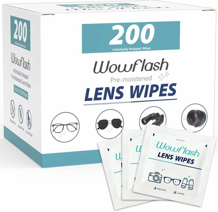 Effortless Clarity With Lens Wipes for Glasses & Lenses - 27% Off!