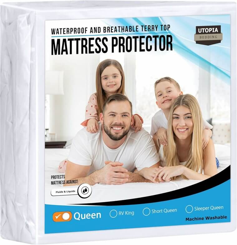 Enhance Comfort With Utopia Mattress Protector - Queen Size