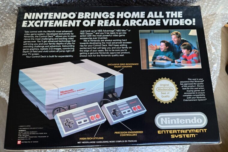 1986 - Nintendo Entertainment System (NES)