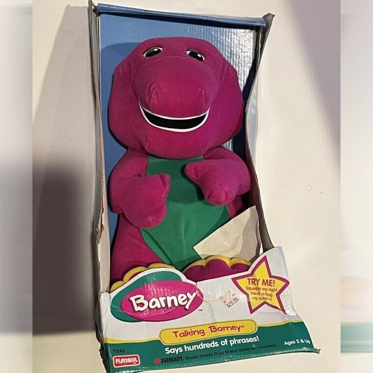 1992 - Barney le dinosaure qui parle
