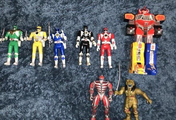 1994 - Figurines Mighty Morphin Power Rangers