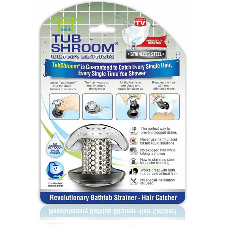 TubShroom Ultra - The Ultimate Drain Protector for a Tidy Home - Now 19% Off!