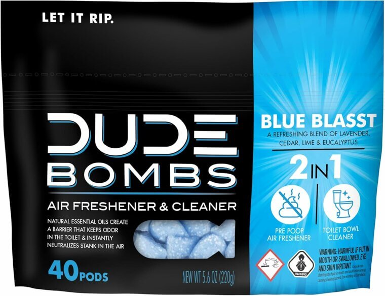 DUDE Bombs - Toilet Stank Eliminator with Fresh Scent - - Now 7% Off!