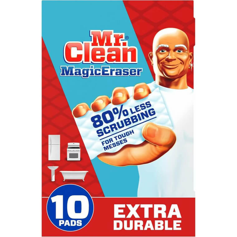 Mr. Clean Eraser - Extra Durable Cleaner for Home & Car - Don’t Miss the 5% Discount!