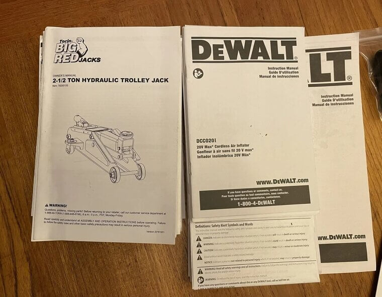 Appliance Manuals From the ‘60s