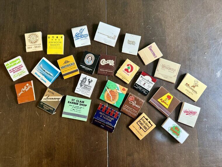 A Matchbook From Every Vacation