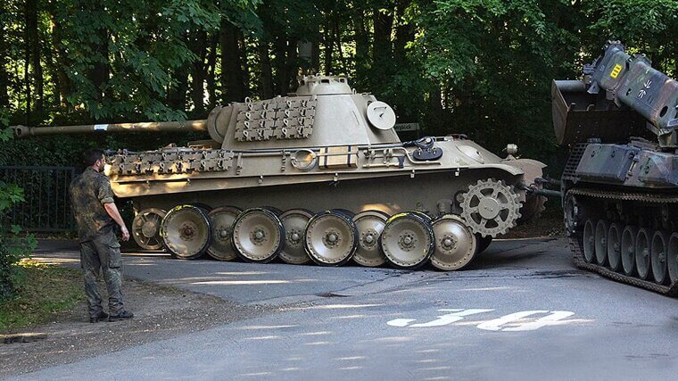 Demilitarizing Tanks for Legal Road Use