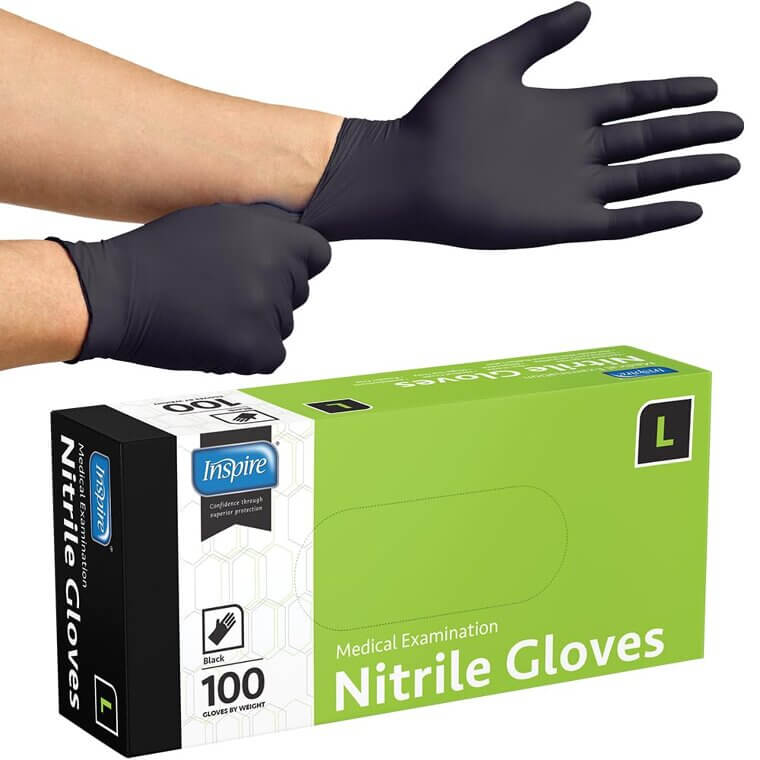 Inspire Nitrile Gloves - Versatile Safety for All Tasks - Now 20% Off!