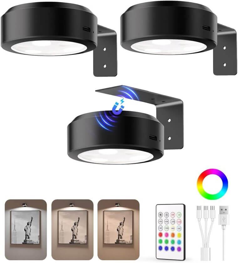 EZVALO Picture Lights - Illuminate Your Art with Style! - 34% Off!