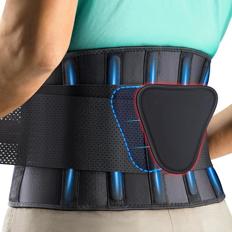 FEATOL Back Brace - Ultimate Support for Your Back - 48% Off!