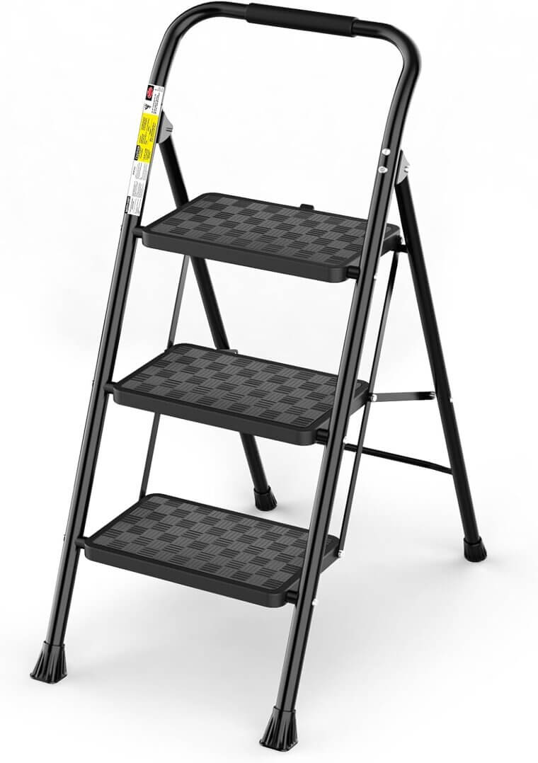 HBTower 3 Step Ladder - Your Essential Climb Companion - Don’t Miss the 20% Discount!