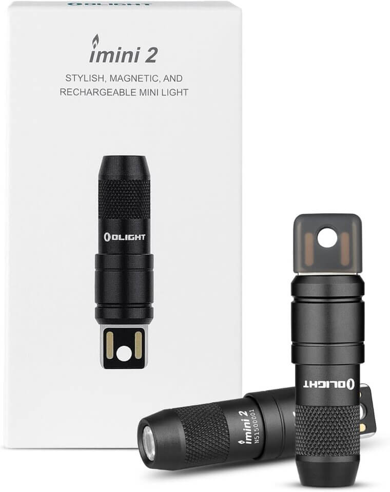 OLIGHT IMINI 2 Keychain Flashlight - Compact and Rechargeable - Don’t Miss the 40% Discount!