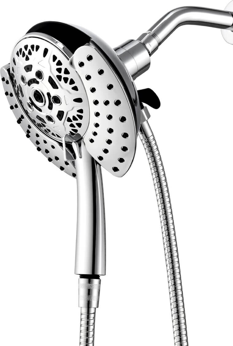 INAVAMZ Shower Head Combo - High Pressure Dual Experience - Enjoy 32% Off!