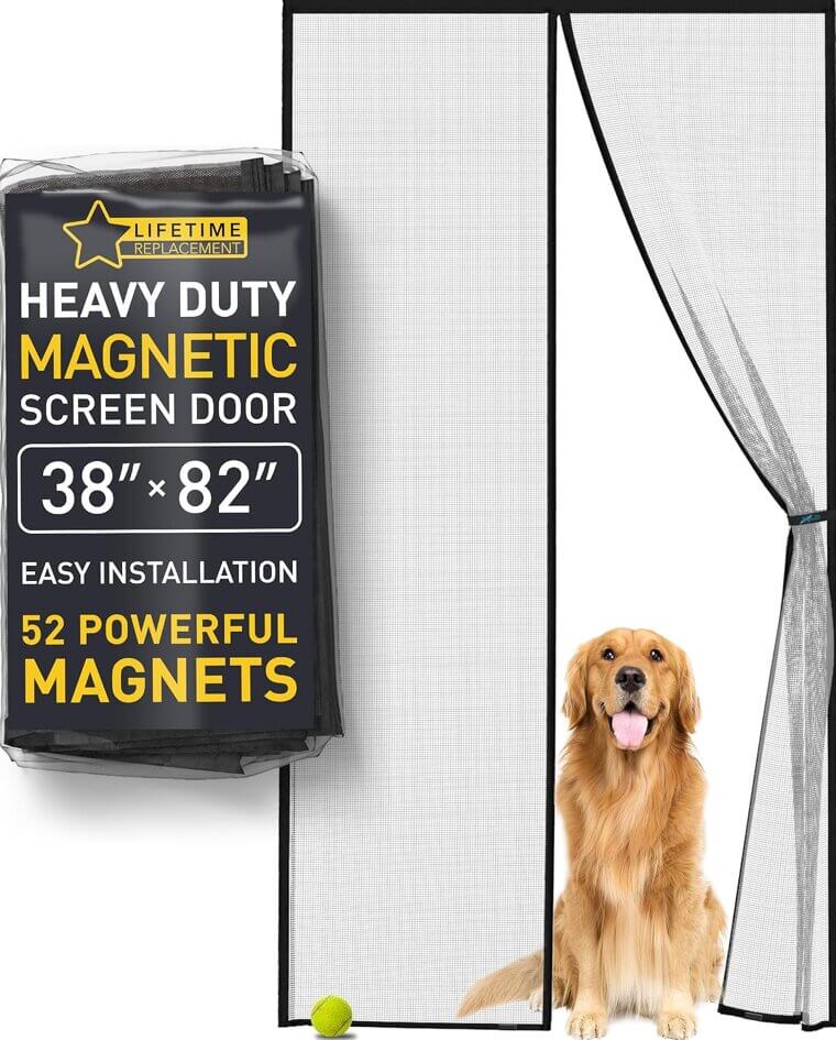 Magnetic Screen Door - Keep Bugs Out, Enjoy a Breeze! - 34% Off!