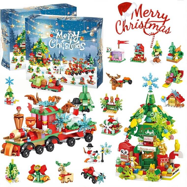 Christmas Building Blocks Advent - 24 Days of Festive Fun - Don’t Miss the 31% Discount!