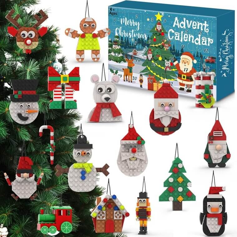 Advent Calendar 2025 - 24 Days of Festive Building Fun for Kids - Now 33% Off!