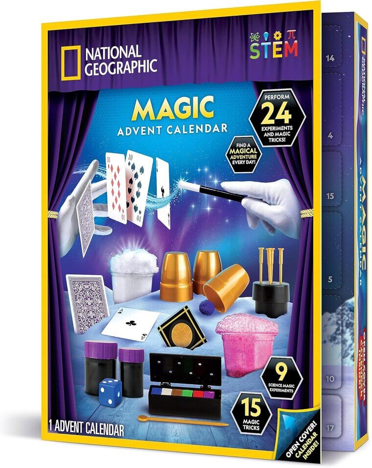 Nat Geo Magic Advent Calendar - 24 Days of Fun & Learning - Don’t Miss the 48% Discount!