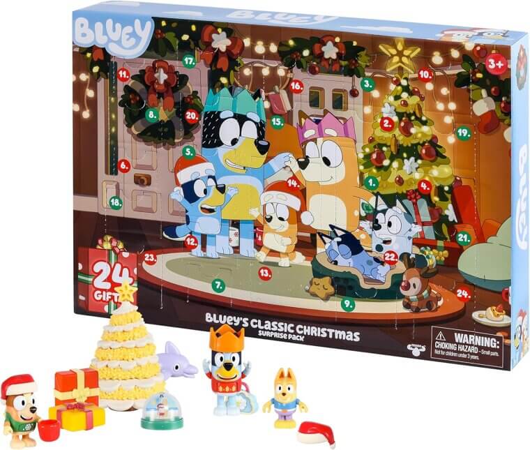 Bluey Advent Calendar - 24 Days of Festive Fun - Don’t Miss the 15% Discount!