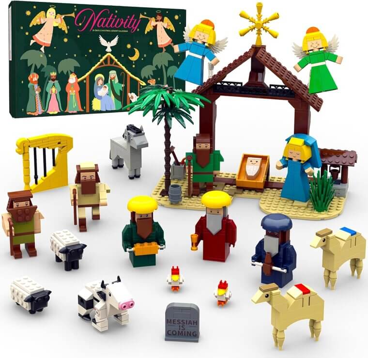 Nativity Advent Calendar 2025 - Kids' Christmas Countdown Fun