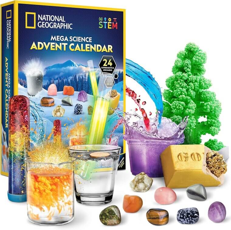 Nat Geo Science Advent Calendar – 24 Days of Experiments & Gems - Don’t Miss the 52% Discount!
