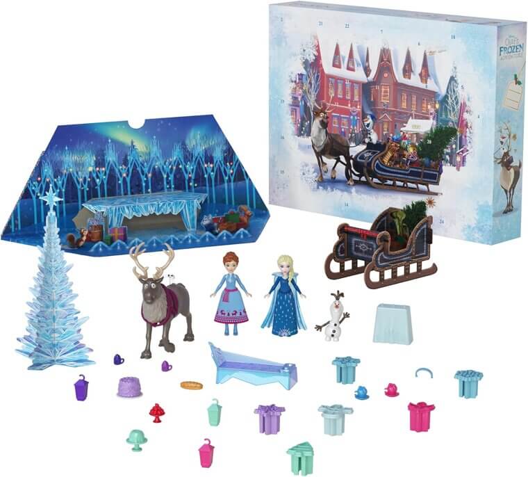 Disney Frozen Advent Calendar - Countdown with Anna & Elsa Surprises - Now 52% Off!