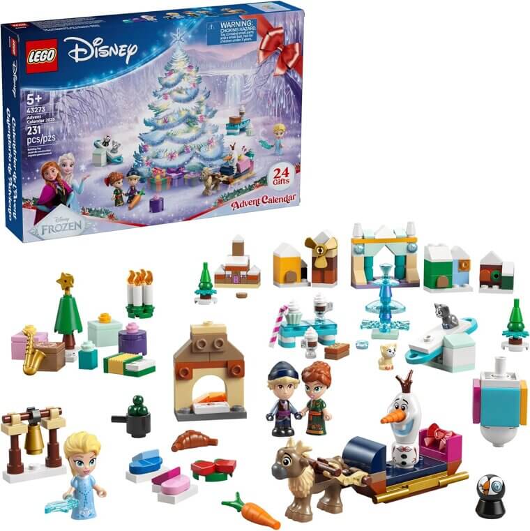 LEGO Frozen Advent Calendar 2025 - Magical Disney Countdown Fun! - Enjoy 47% Off!