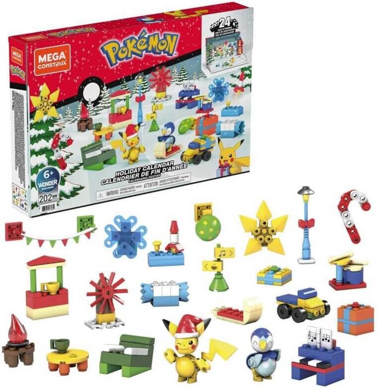 Pokémon Holiday Calendar - 202 Pieces of Festive Fun!