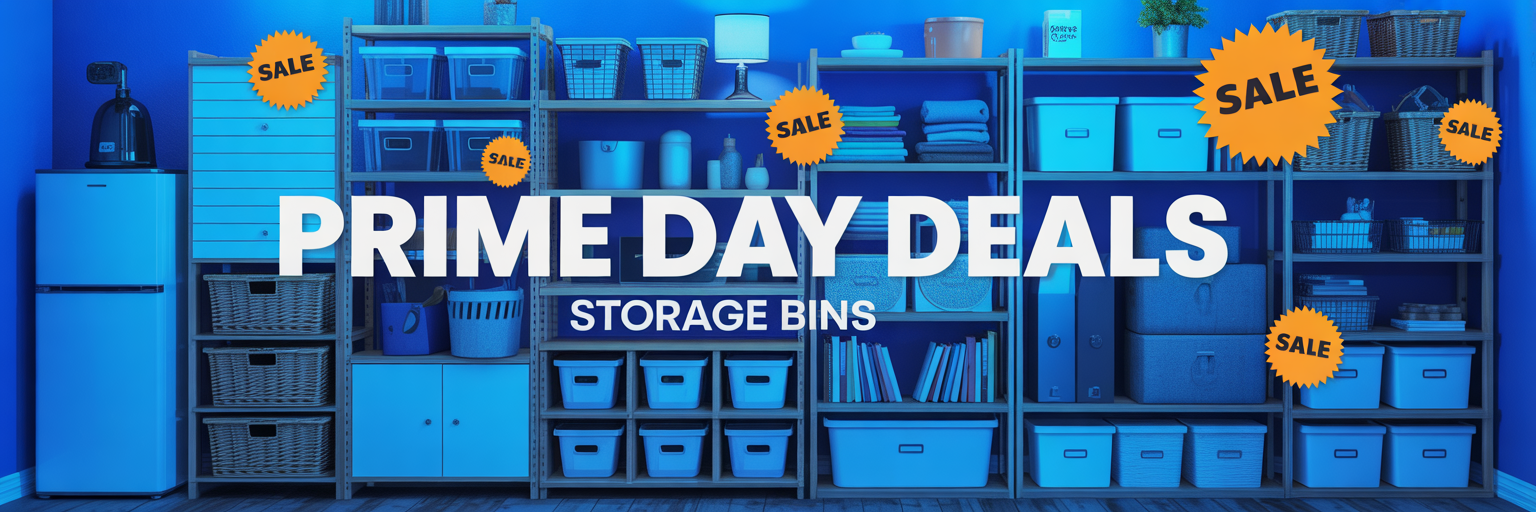 Prime Day Deals on Home Organization and Storage Bins Are Flying Off the Shelves