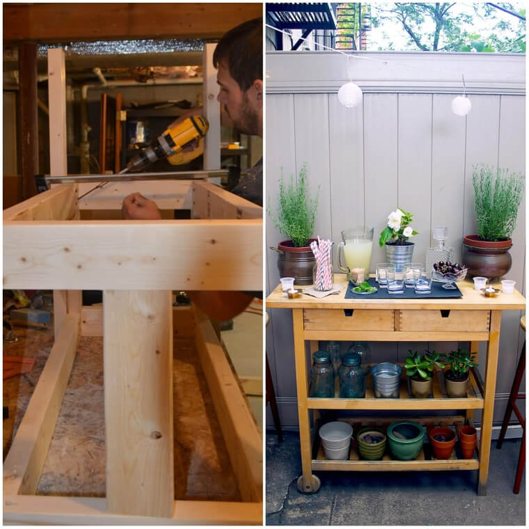 Build An Outdoor DIY Cart